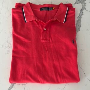 Polo Ralph Lauren Men's Salmon-colored 2XLT Polo Shirt